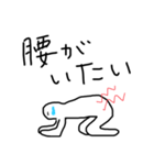 体調が悪いのを伝える（個別スタンプ：6）