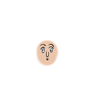 情緒不安定顔（個別スタンプ：3）