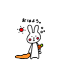 となりのうさぎさん。（個別スタンプ：2）