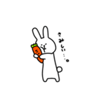 となりのうさぎさん。（個別スタンプ：3）