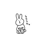 となりのうさぎさん。（個別スタンプ：7）
