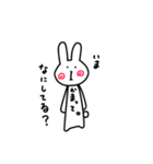 となりのうさぎさん。（個別スタンプ：28）