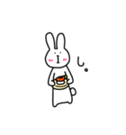 となりのうさぎさん。（個別スタンプ：35）