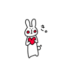 となりのうさぎさん。（個別スタンプ：36）