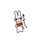 となりのうさぎさん。（個別スタンプ：40）
