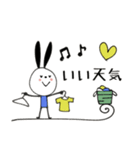 mottoのvうさぎ♡デカ文字も（個別スタンプ：25）