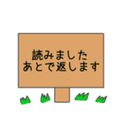 【推し活】うちの推しは青の人（個別スタンプ：32）