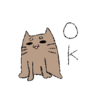 落書き猫くん！（個別スタンプ：1）