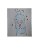 天然ペットボトルくん（個別スタンプ：16）