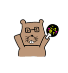 なかよし！肩脱臼あにまるず2（個別スタンプ：4）