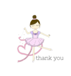 Fairy line sticker ♡新体操♡（個別スタンプ：2）