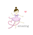 Fairy line sticker ♡新体操♡（個別スタンプ：5）