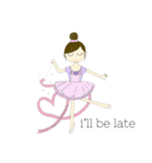 Fairy line sticker ♡新体操♡（個別スタンプ：7）