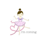 Fairy line sticker ♡新体操♡（個別スタンプ：8）