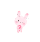 水彩うさぎ（個別スタンプ：5）