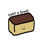 たべものへの愛あふれるスタンプたち（個別スタンプ：6）