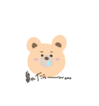 くまの諭吉くんです（個別スタンプ：6）