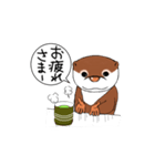 カワウソ 小次郎（個別スタンプ：4）