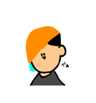 人と人と人（個別スタンプ：3）