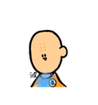 人と人と人（個別スタンプ：4）