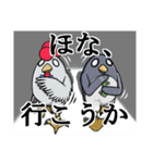 ペンギンとにわとりの漫才コンビ その2（個別スタンプ：2）