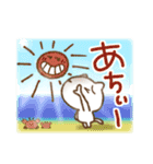 夏もがんばるねこっち（個別スタンプ：18）