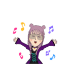 紫一色（個別スタンプ：11）