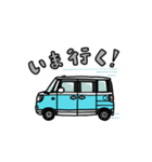 車☆日常【ミント】（個別スタンプ：1）