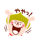 タマネッタちゃんとチキちき太（個別スタンプ：16）