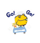 お茶目な がまボーイ（個別スタンプ：35）
