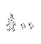 Rabbit stamp 4 by Masa（個別スタンプ：8）