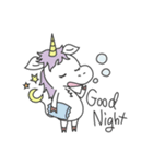 Rainbow coloured Unicorn（個別スタンプ：1）