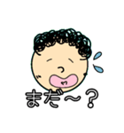 くるくる坊や☆デカ文字スタンプ（個別スタンプ：13）