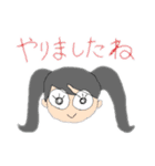 カエルサカナと仲間たち（個別スタンプ：5）