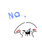 シロウサギスタンプ！（個別スタンプ：3）