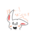 シロウサギスタンプ！（個別スタンプ：10）