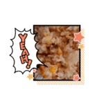 残りご飯でパッと出来上り（個別スタンプ：1）