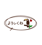 手書きアニマル＊省スペース＊（個別スタンプ：9）