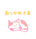 にじいろ☆ゆる猫（個別スタンプ：7）