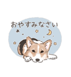 コーギーまみれのLINEスタンプ（個別スタンプ：6）