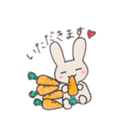 ゆるーくまったりマイペースうさぎちゃん（個別スタンプ：2）