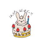 ゆるーくまったりマイペースうさぎちゃん（個別スタンプ：8）