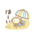 さるぼんの夏(再販)（個別スタンプ：36）