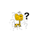 人面キリンスタンプ❗️第三弾❗️（個別スタンプ：14）
