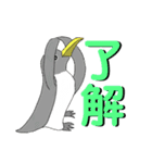 アニマルワールド15 ペンギン編（個別スタンプ：4）