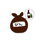 ごみ袋（個別スタンプ：4）