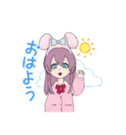 (ㆁvㆁ✿︎)（個別スタンプ：5）