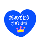 王子さま♪日常あいさつ♪青の王子様（個別スタンプ：30）