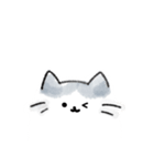 シンプル しらたまネコ1（個別スタンプ：7）