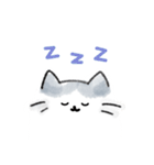 シンプル しらたまネコ1（個別スタンプ：20）